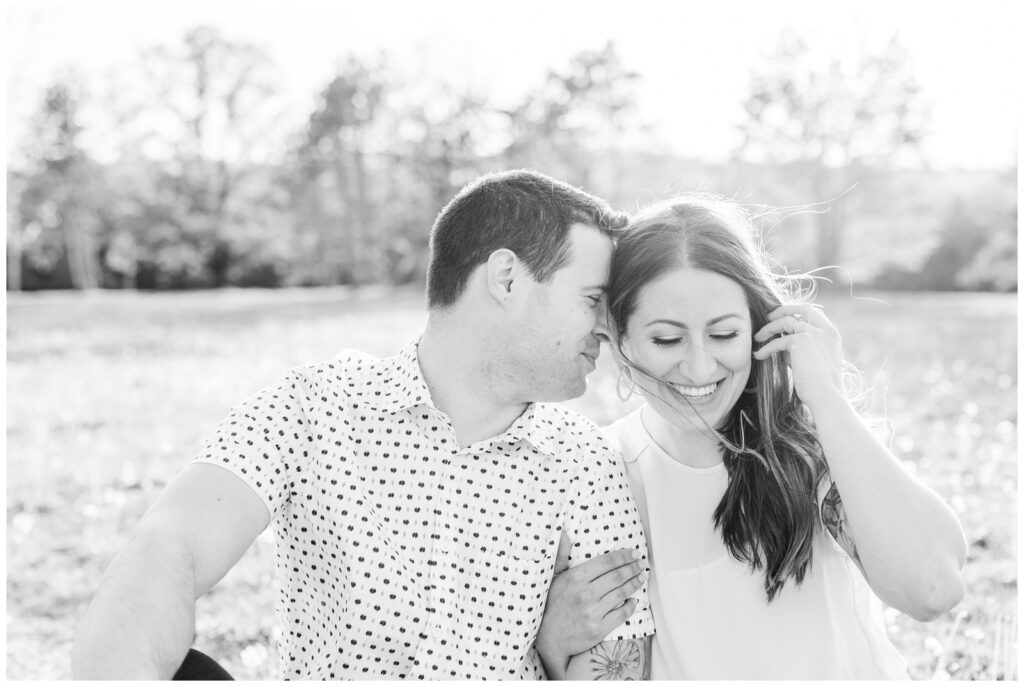 Engagement Session at Thacher State Park in Upstate New York.
